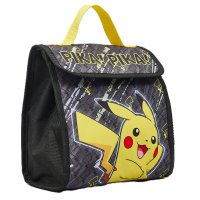POKEMON04527: Pokemon Pika Pika Fold Velcro Lunch Bag
